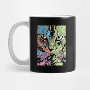 Colorful Cat Mug